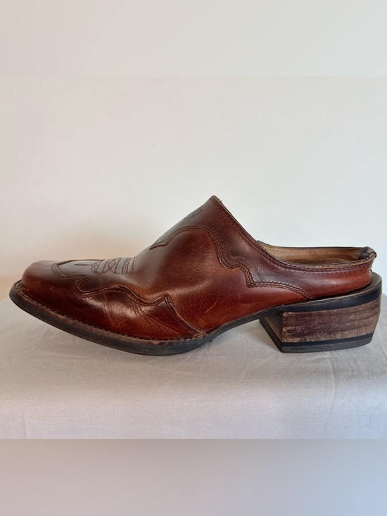 Ariat Shoes - Ariat Women’s Slip-On Western Leather Mules Size 6.5